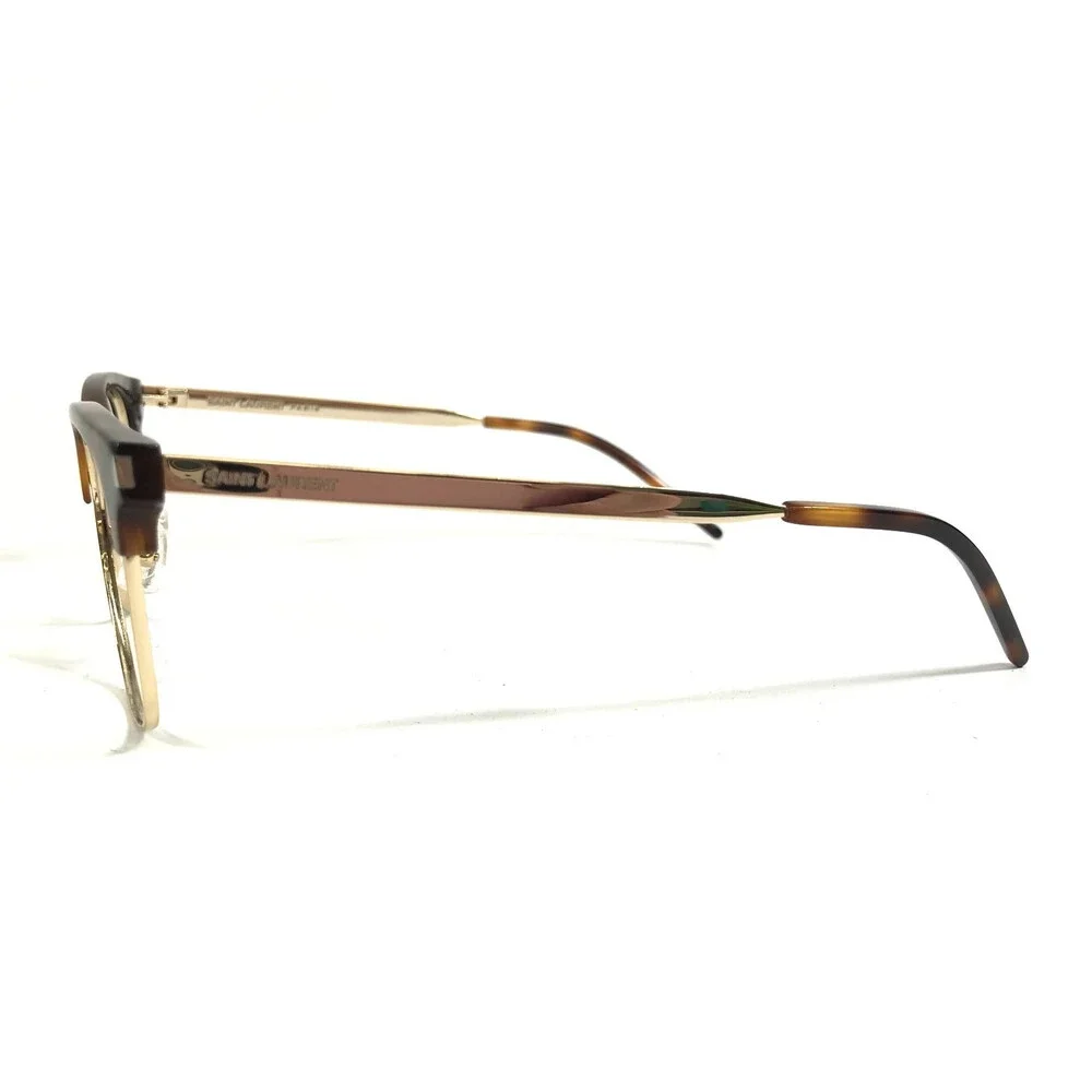 Saint Laurent Eyeglasses Frames SL649/F 002 Tortoise Gold Cat Eye 54-20-145